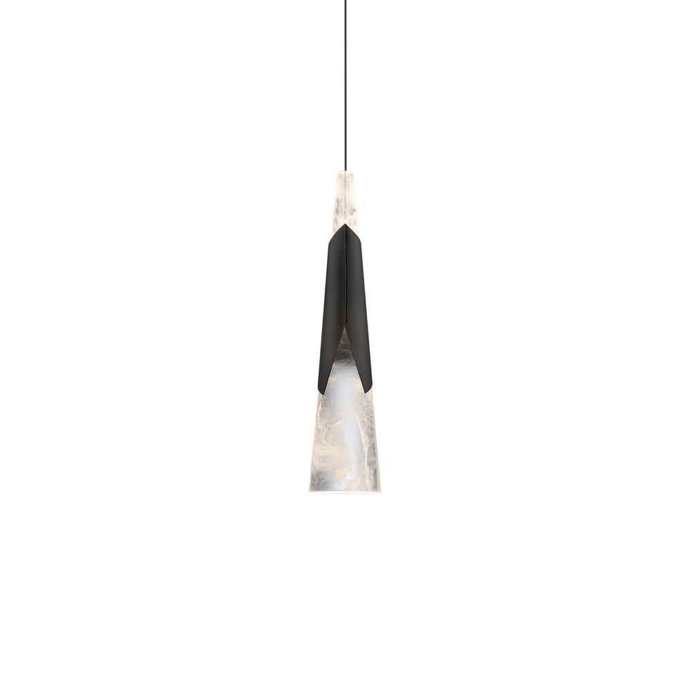Modern Forms Canada - LED Mini Pendant - Kilt - Black- Union Lighting Luminaires Decor