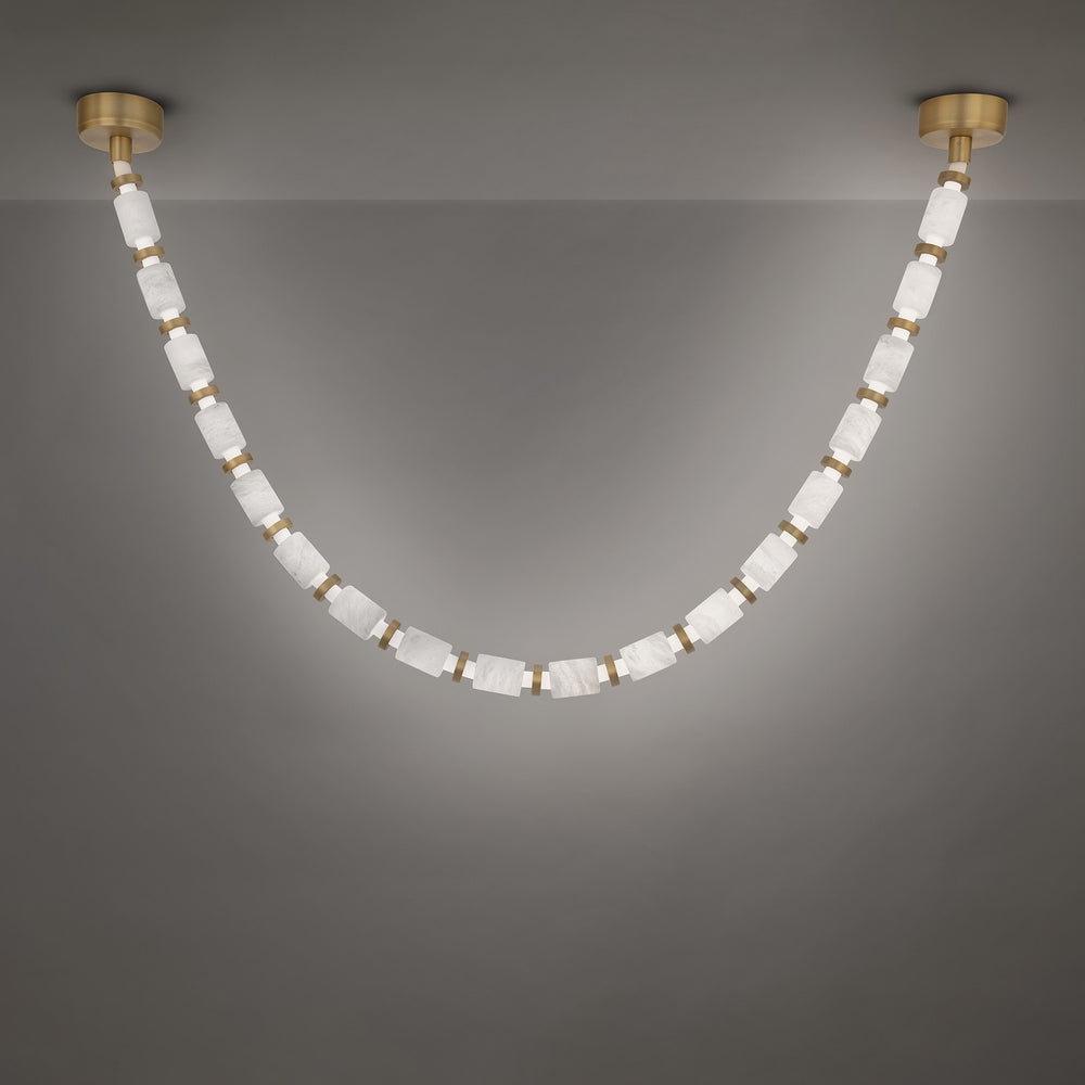 Modern Forms Canada - LED Chandelier - Entice - Aged Brass- Union Lighting Luminaires Decor