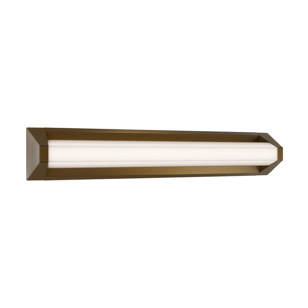 Modern Forms Canada - LED Bath Vanity - Swale - Aged Brass- Union Lighting Luminaires Decor