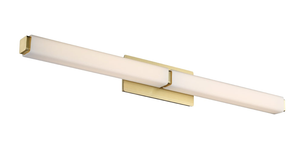 Modern Forms Canada - LED Bath Vanity - Vogue - Brushed Brass- Union Lighting Luminaires Decor