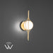 Modern Forms Canada - LED Wall Sconce - Skyla - Vintage Brass- Union Lighting Luminaires Decor