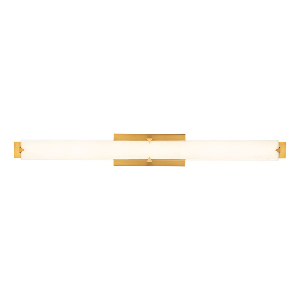 Modern Forms Canada - LED Bath Vanity - Carlisle - Aged Brass- Union Lighting Luminaires Decor
