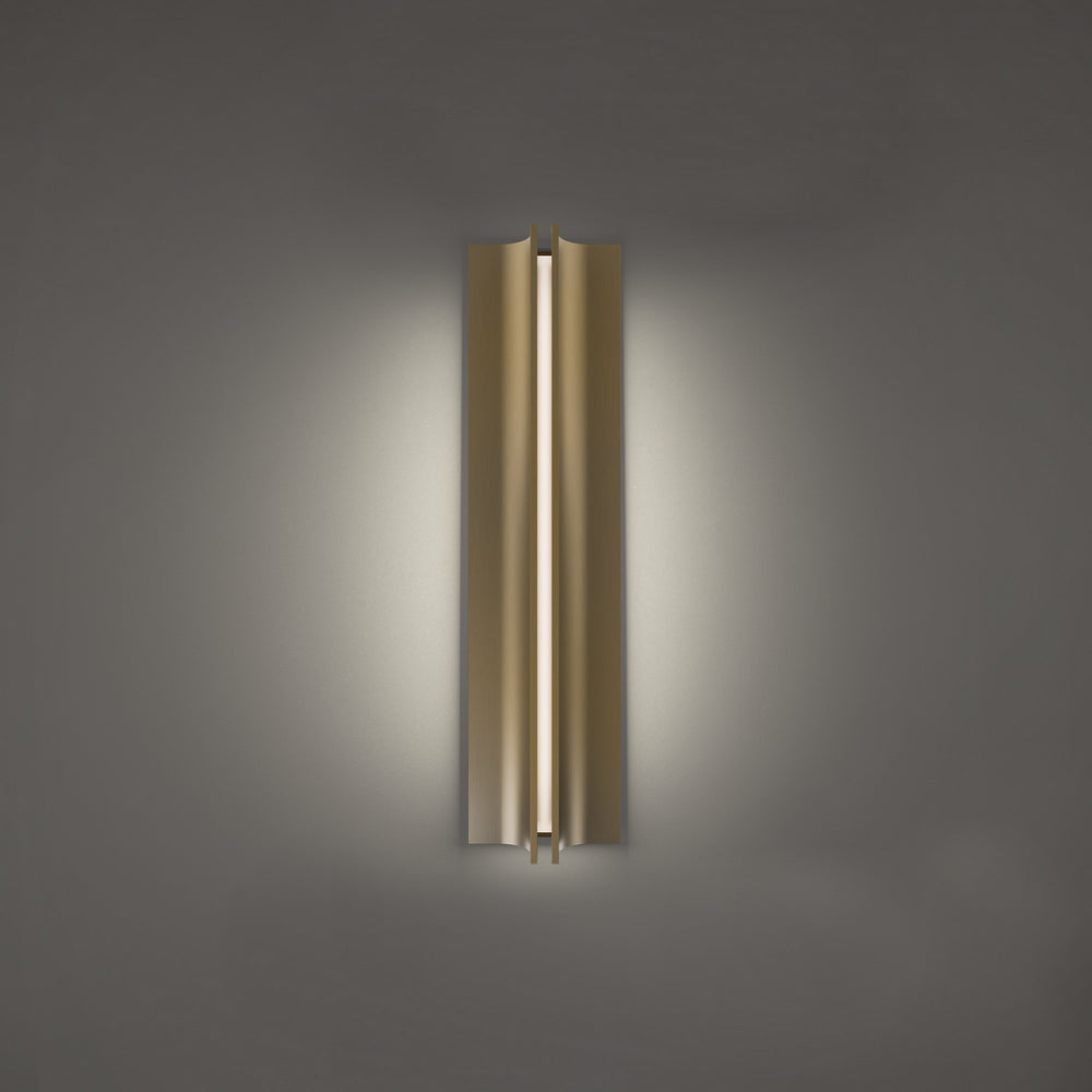Modern Forms Canada - LED Wall Sconce - Strait - Aged Brass- Union Lighting Luminaires Decor