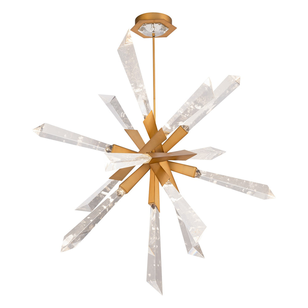 Schonbek Beyond - LED Pendant - Solitude - Aged Brass- Union Lighting Luminaires Decor