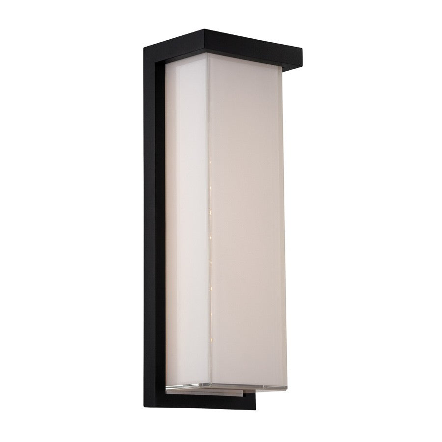 Modern Forms Canada - LED Outdoor Wall Sconce - Ledge - Black- Union Lighting Luminaires Decor