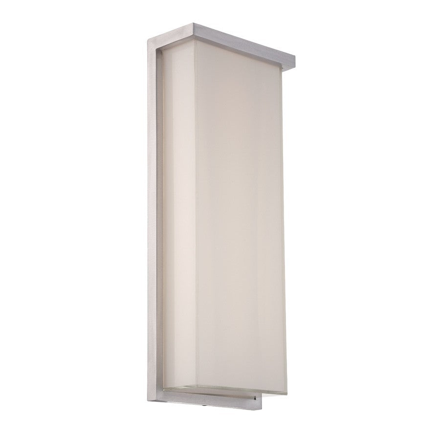 Modern Forms Canada - LED Outdoor Wall Sconce - Ledge - Brushed Aluminum- Union Lighting Luminaires Decor