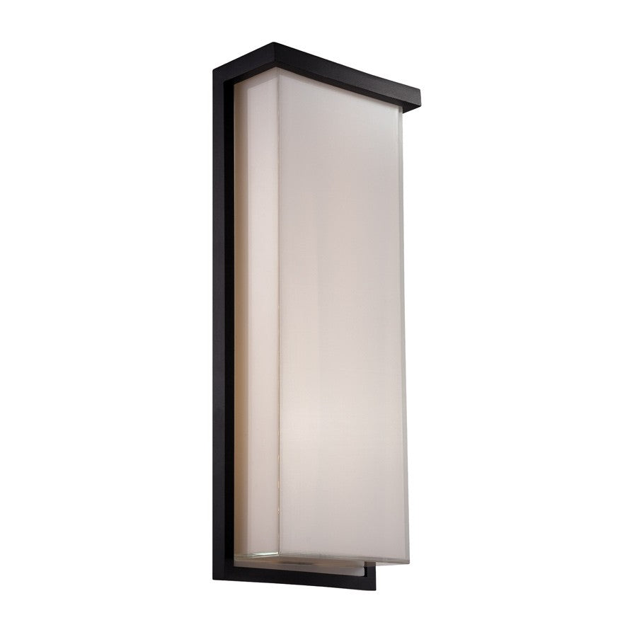 Modern Forms Canada - LED Outdoor Wall Sconce - Ledge - Black- Union Lighting Luminaires Decor