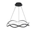 W.A.C. Canada - LED Chandelier - Swerve - Black- Union Lighting Luminaires Decor
