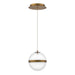W.A.C. Canada - LED Pendant - Cyllindra - Aged Brass- Union Lighting Luminaires Decor