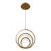 W.A.C. Canada - LED Pendant - Hoopla - Aged Brass- Union Lighting Luminaires Decor