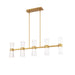W.A.C. Canada - LED Pendant - Hourglass - Aged Brass- Union Lighting Luminaires Decor