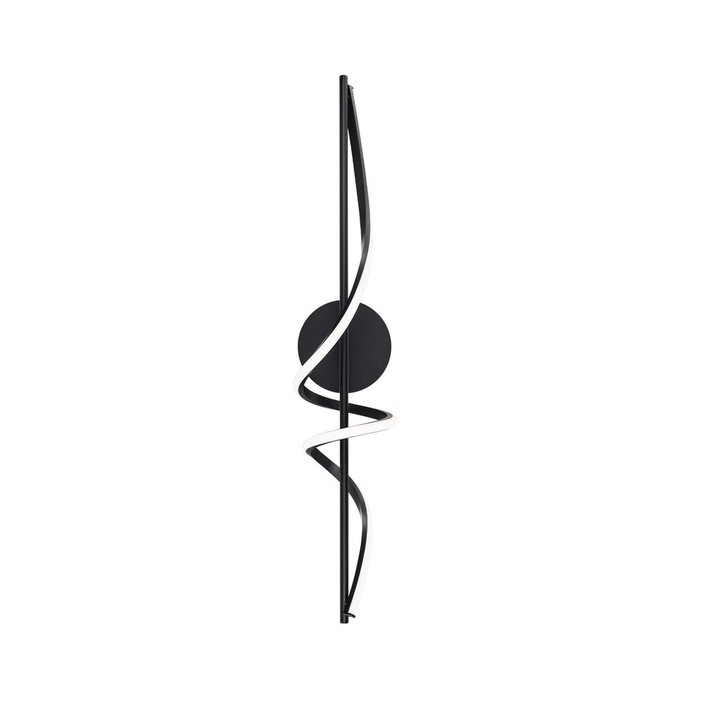 W.A.C. Canada - LED Wall Sconce - Corkscrew - Black- Union Lighting Luminaires Decor