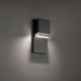 Modern Forms Canada - LED Outdoor Wall Sconce - Draped - Black- Union Lighting Luminaires Decor