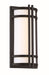 Modern Forms Canada - LED Outdoor Wall Sconce - Skyscraper - Black- Union Lighting Luminaires Decor