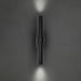 Modern Forms Canada - LED Outdoor Wall Sconce - Quincy - Black- Union Lighting Luminaires Decor