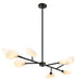 Matteo Canada - LED Pendant - Peony - Matte Black- Union Lighting Luminaires Decor