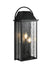 Matteo Canada - Three Light Outdoor Lantern - Dew - Matte Black- Union Lighting Luminaires Decor