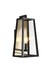 Matteo Canada - One Light Outdoor Lantern - Aviv - Matte Black- Union Lighting Luminaires Decor