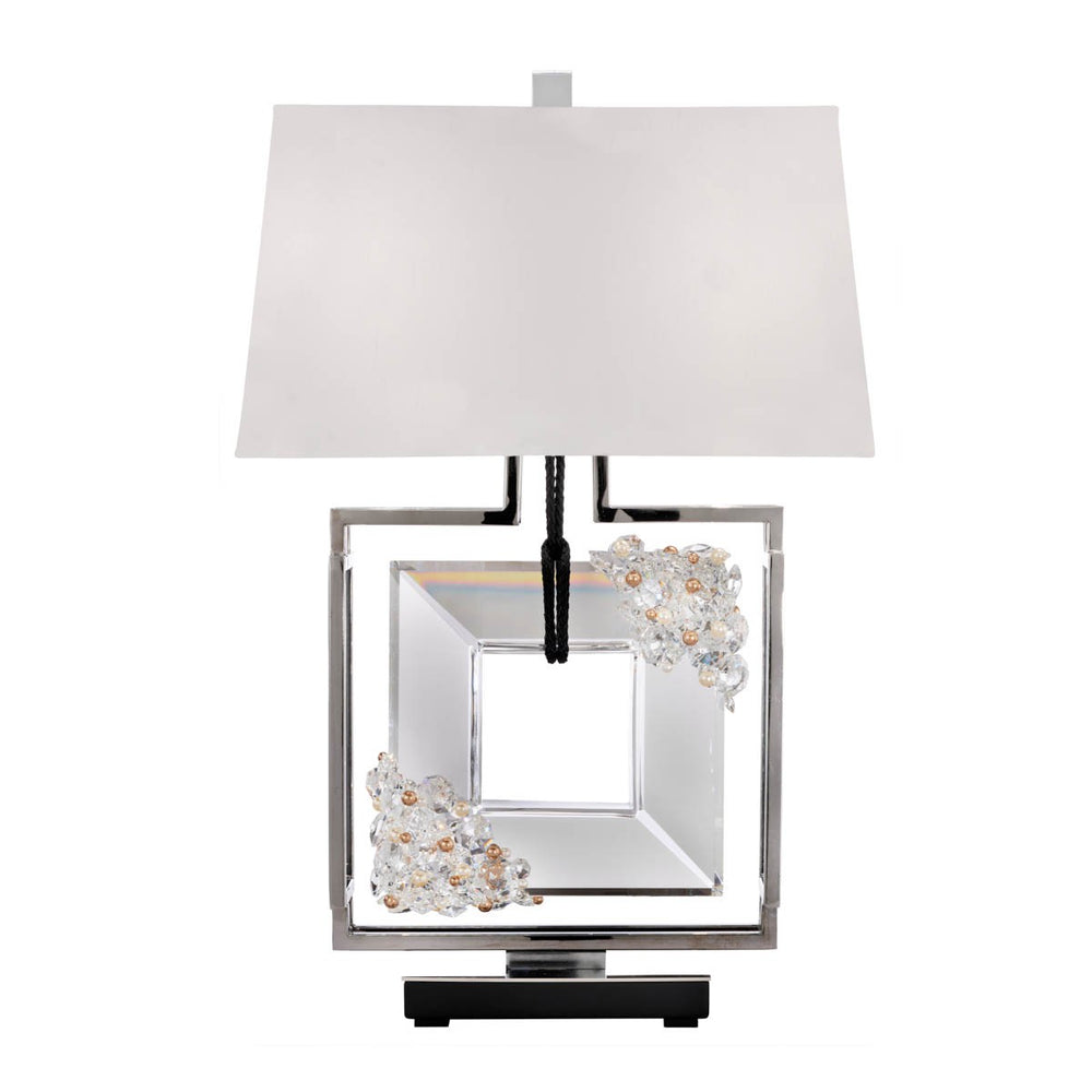 Schonbek Forever - Two Light Table Lamp - Eva - Polished Chrome- Union Lighting Luminaires Decor