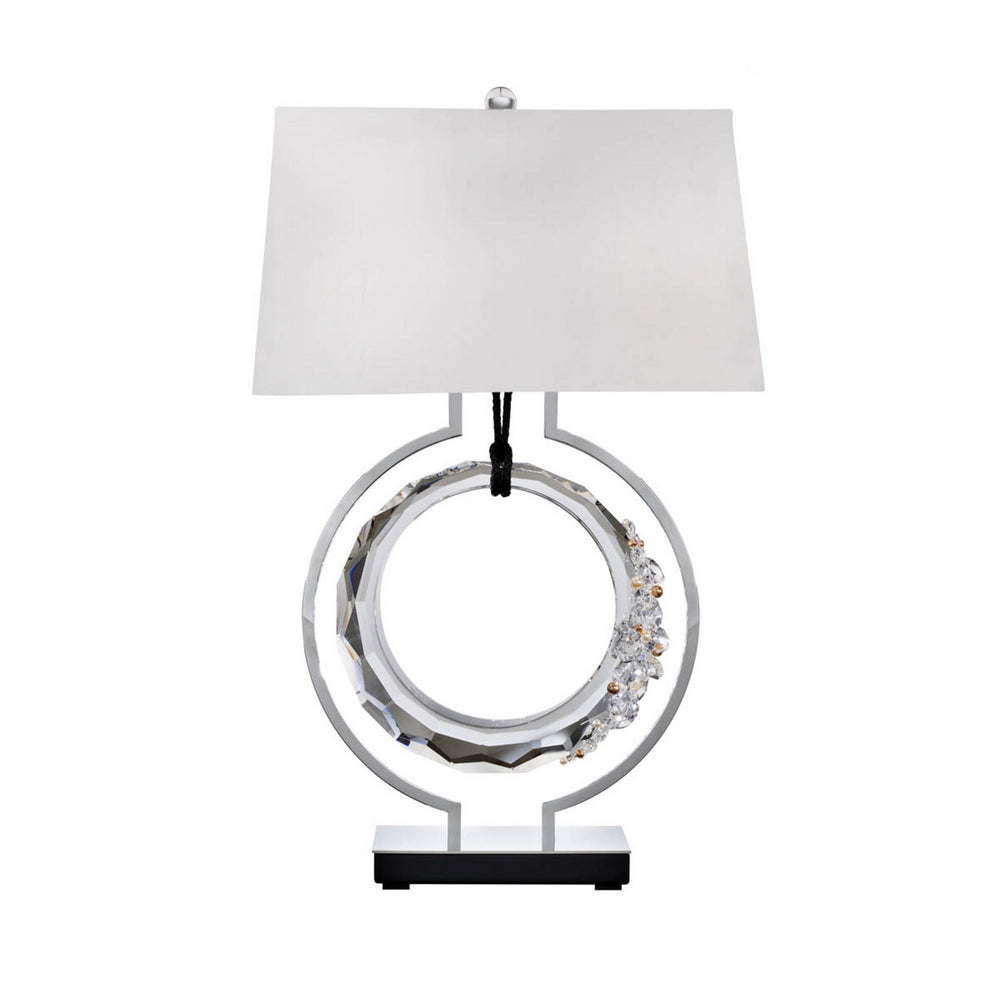 Schonbek Forever - Two Light Table Lamp - Serenity - Polished Chrome- Union Lighting Luminaires Decor