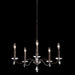 Schonbek - Five Light Chandelier - Modique - Black- Union Lighting Luminaires Decor
