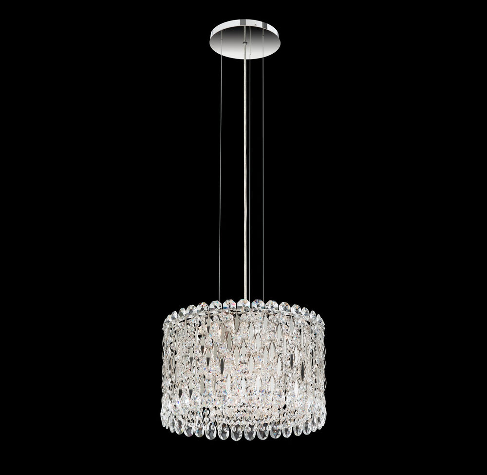 Schonbek - Eight Light Mini Pendant - Sarella - Heirloom Gold- Union Lighting Luminaires Decor