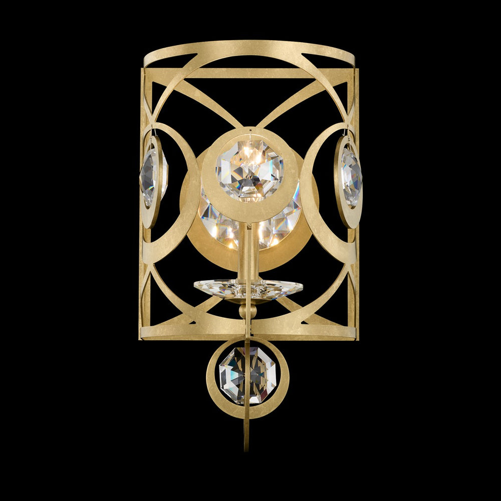 Schonbek - One Light Wall Sconce - Gwendolynn - White Gold- Union Lighting Luminaires Decor