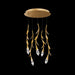 Schonbek - LED Pendant - Secret Garden - Antique Silver- Union Lighting Luminaires Decor