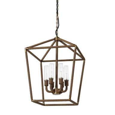 Palecek Canada - Outdoor Chandelier - Hollister - Light Bronze- Union Lighting Luminaires Decor