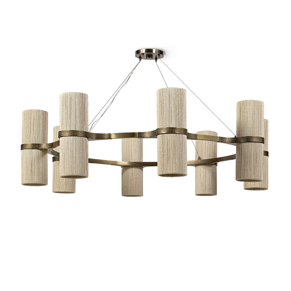 Palecek Canada - Chandelier - Sinclair - Antique Brass- Union Lighting Luminaires Decor