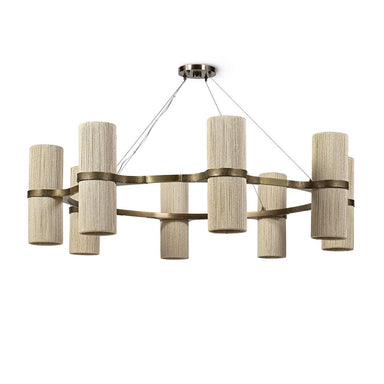 Palecek Canada - Chandelier - Sinclair - Antique Brass- Union Lighting Luminaires Decor