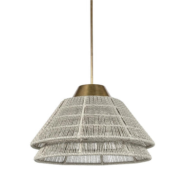 Palecek Canada - Outdoor Pendant - Pescadero - Brass- Union Lighting Luminaires Decor