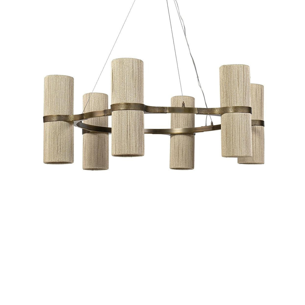 Palecek Canada - Chandelier - Sinclair - Antique Brass- Union Lighting Luminaires Decor