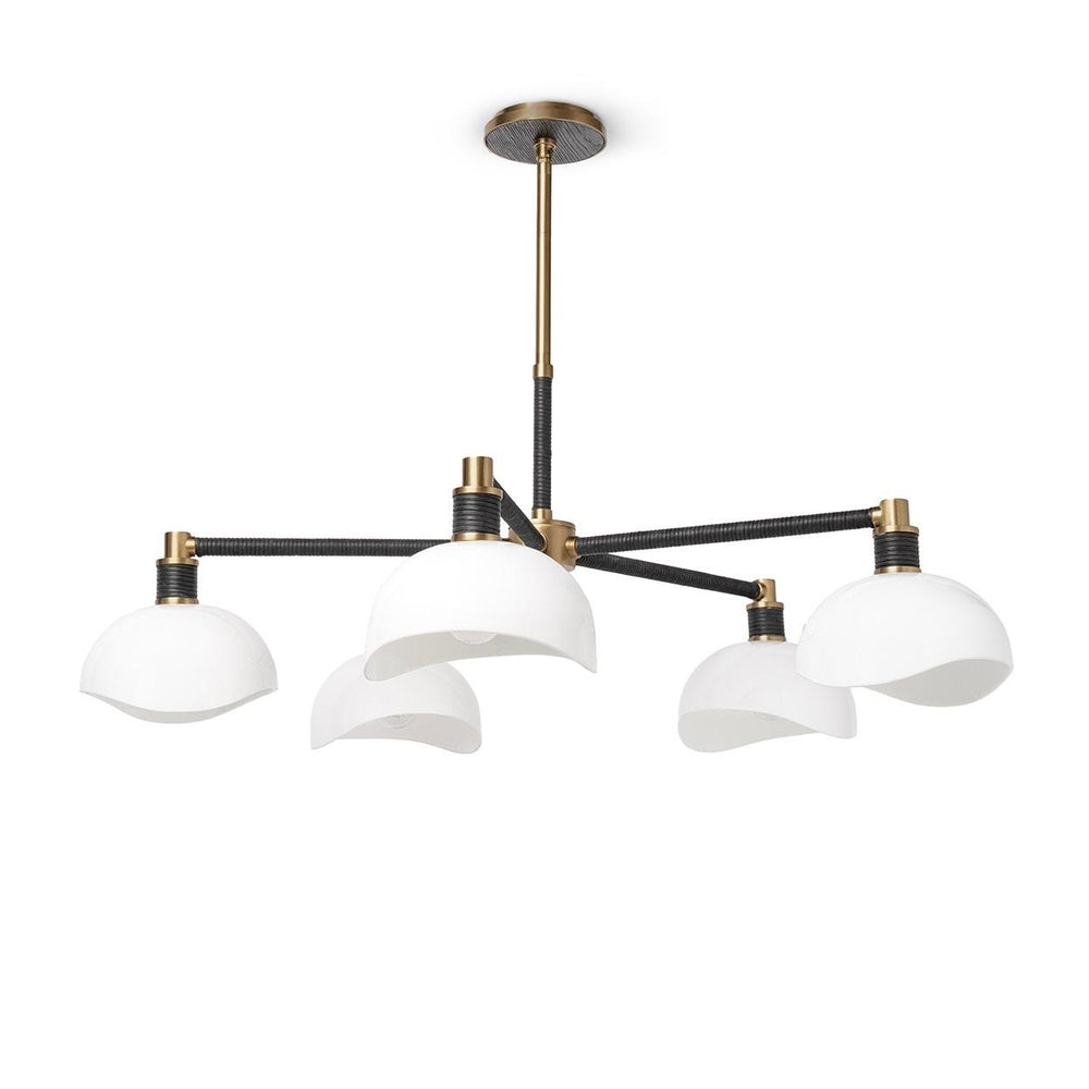 Palecek Canada - Chandelier - Brooklyn - Black- Union Lighting Luminaires Decor