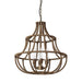Palecek Canada - Outdoor Chandelier - Yvette - Light Bronze- Union Lighting Luminaires Decor