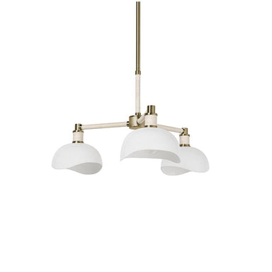 Palecek Canada - Chandelier - Brooklyn - Oak- Union Lighting Luminaires Decor