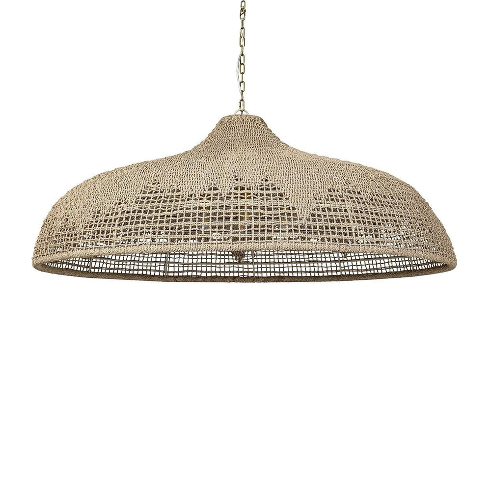Palecek Canada - Outdoor Chandelier - Westerly - Antique Brass- Union Lighting Luminaires Decor