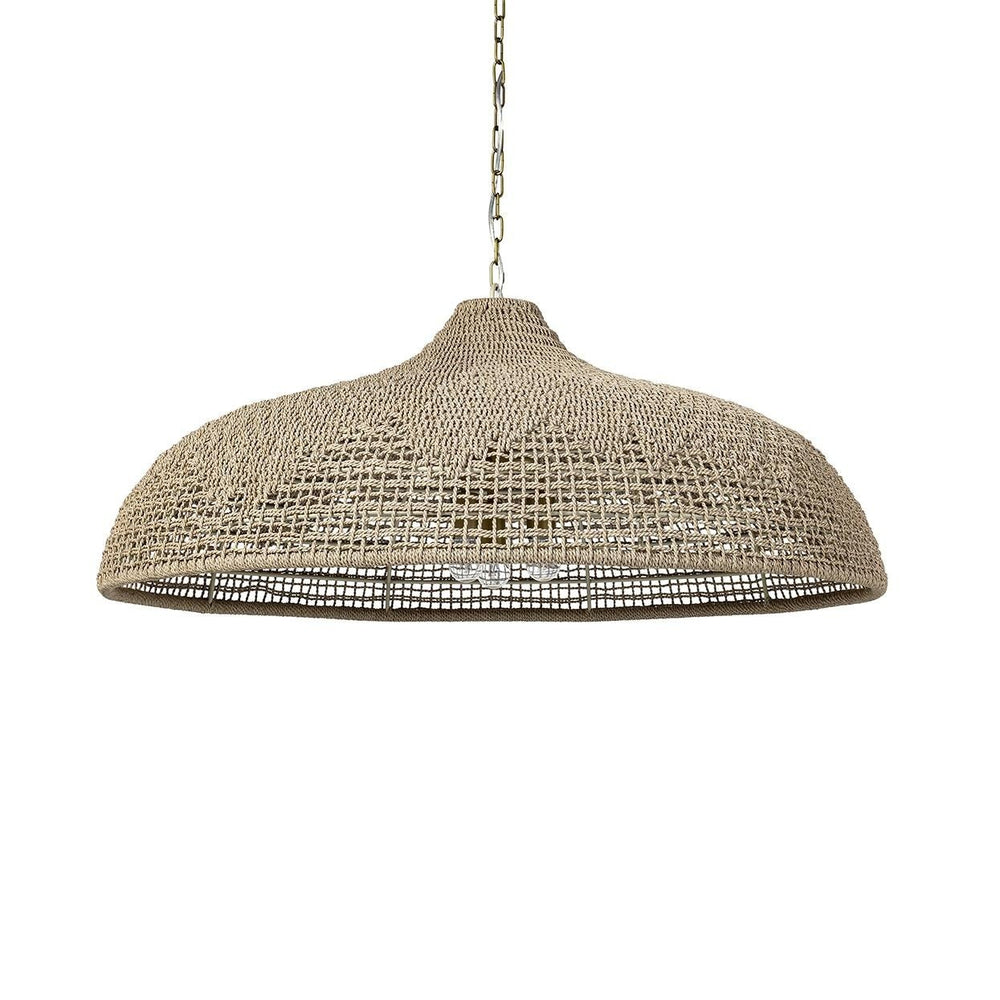 Palecek Canada - Outdoor Chandelier - Westerly - Antique Brass- Union Lighting Luminaires Decor