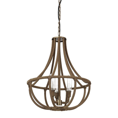 Palecek Canada - Outdoor Chandelier - Yvette - Light Bronze- Union Lighting Luminaires Decor