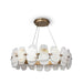 Palecek Canada - Chandelier - Charlize - Antique Brass- Union Lighting Luminaires Decor