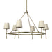 Palecek Canada - Chandelier - Hendrick - Champagne- Union Lighting Luminaires Decor