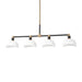 Palecek Canada - Chandelier - Brooklyn - Black- Union Lighting Luminaires Decor
