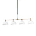 Palecek Canada - Chandelier - Brooklyn - Oak- Union Lighting Luminaires Decor
