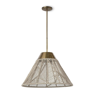 Palecek Canada - Outdoor Pendant - Salerno - Brass- Union Lighting Luminaires Decor