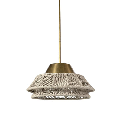 Palecek Canada - Outdoor Pendant - Salerno - Brass- Union Lighting Luminaires Decor