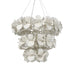 Palecek Canada - Chandelier - Virginia - Textured White- Union Lighting Luminaires Decor