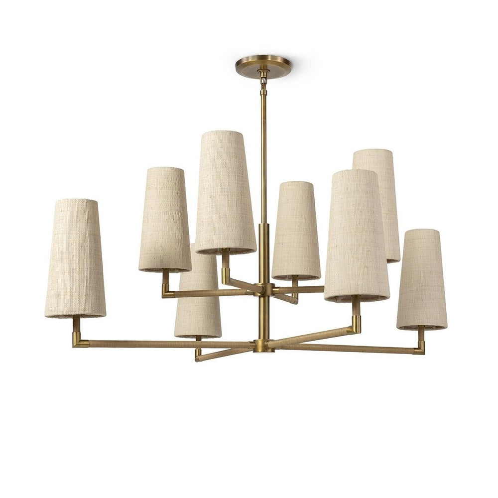 Palecek Canada - Chandelier - Irving - Antique Brass- Union Lighting Luminaires Decor