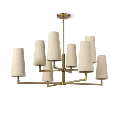 Palecek Canada - Chandelier - Irving - Antique Brass- Union Lighting Luminaires Decor