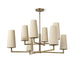 Palecek Canada - Chandelier - Irving - Antique Brass- Union Lighting Luminaires Decor