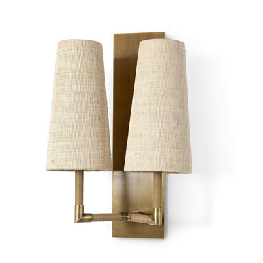 Palecek Canada - Wall Sconce - Irving - Antique Brass- Union Lighting Luminaires Decor